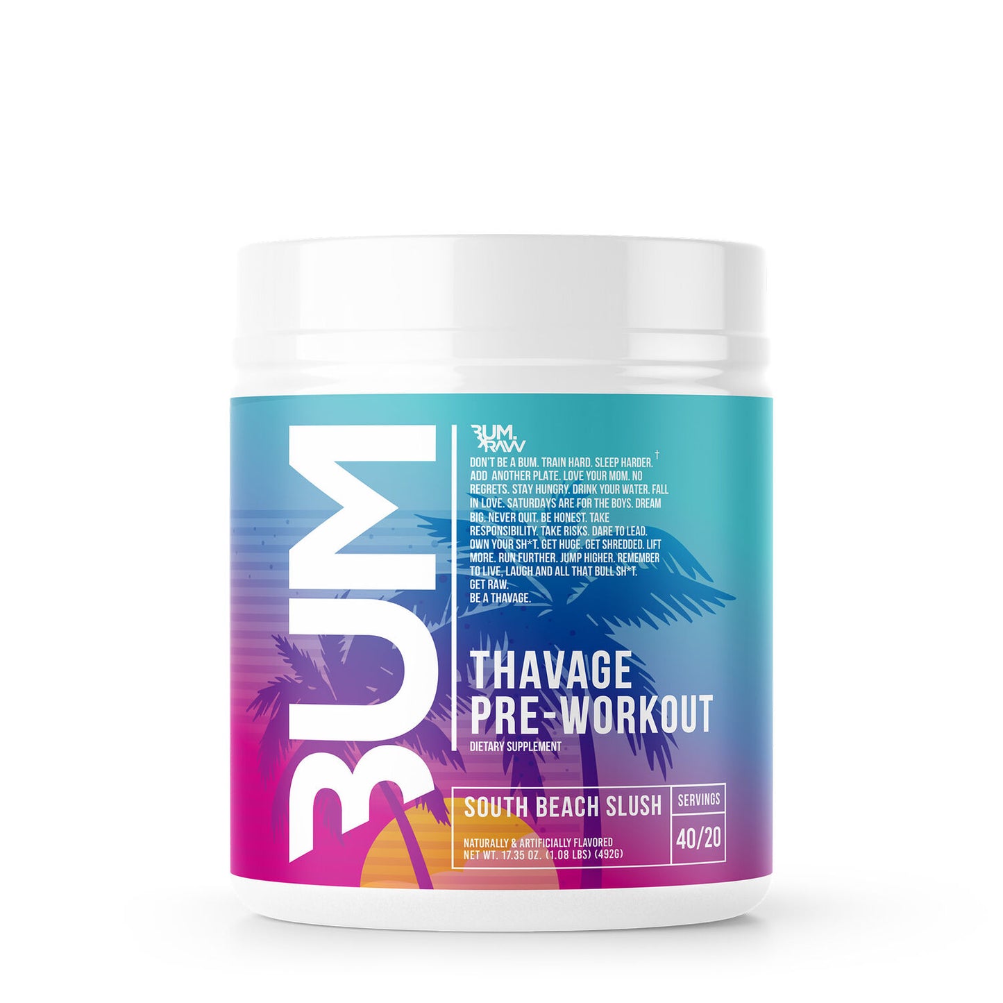 CBUM THAVAGE PWO 40 SERV SOUTH BEACH SLUSH
