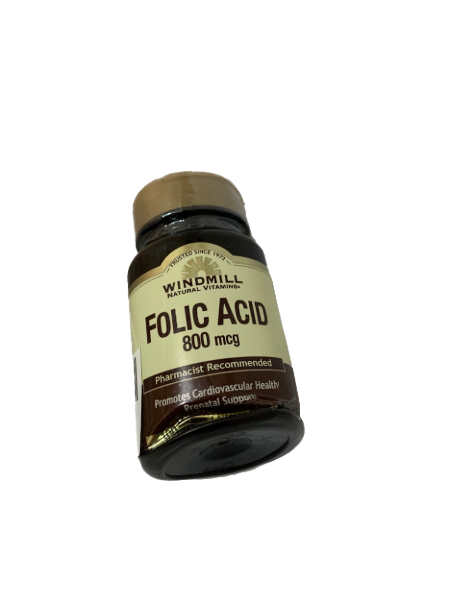 WHP FOLIC ACID 800 MCG 100 CAPS