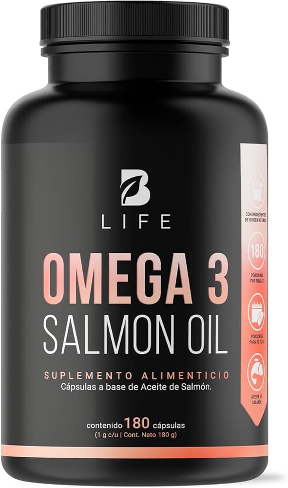 OMEGA 3 SALMON OIL 180 CAPS 1000 MG B LIFE