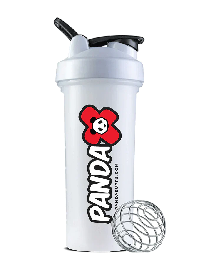 SHAKER PANDA HEAD 20 OZ WHITE