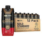 GOLD STANDARD PROTEIN SHAKE 12 PACK