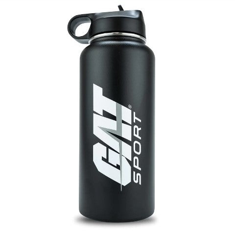 GAT Shaker STAINLESS STEEL 32 OZ BLACK