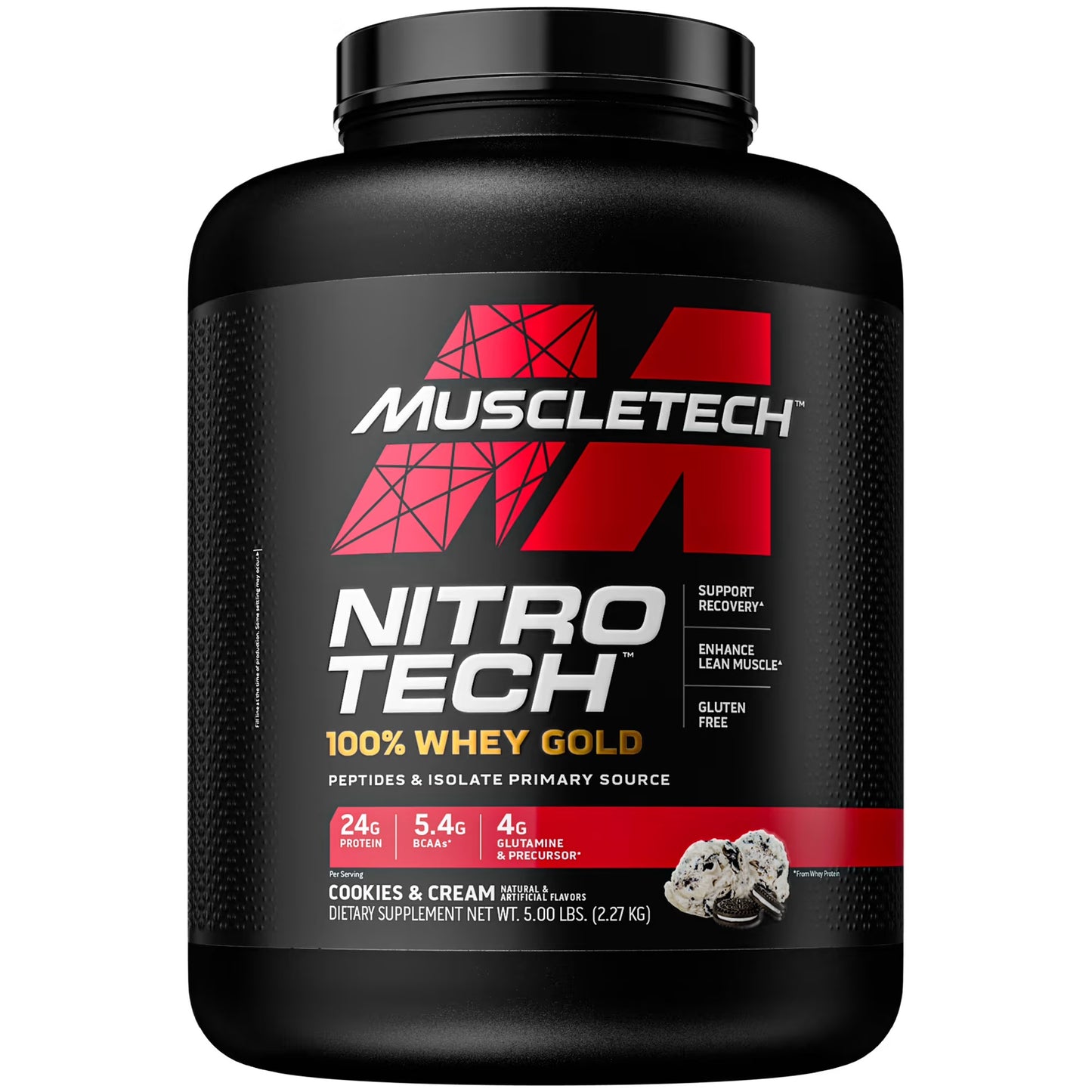 NITRO-TECH WHEY GOLD 5.53 LBS