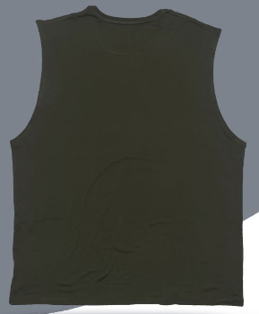 Tank Oversize - Verde militar Bad wolf