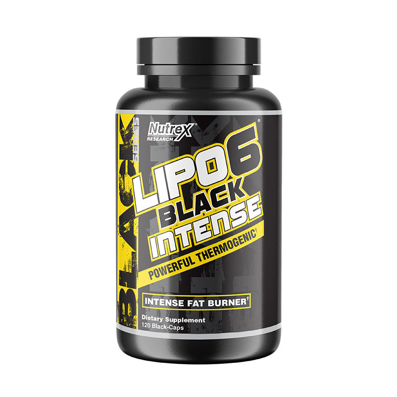 LIPO 6 BLACK INTENSE FAT BURNER 120 CAPS – suplementoscajeme