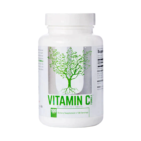 VITAMINA C 1000 MG UNIVERSAL- 100 TABLETAS