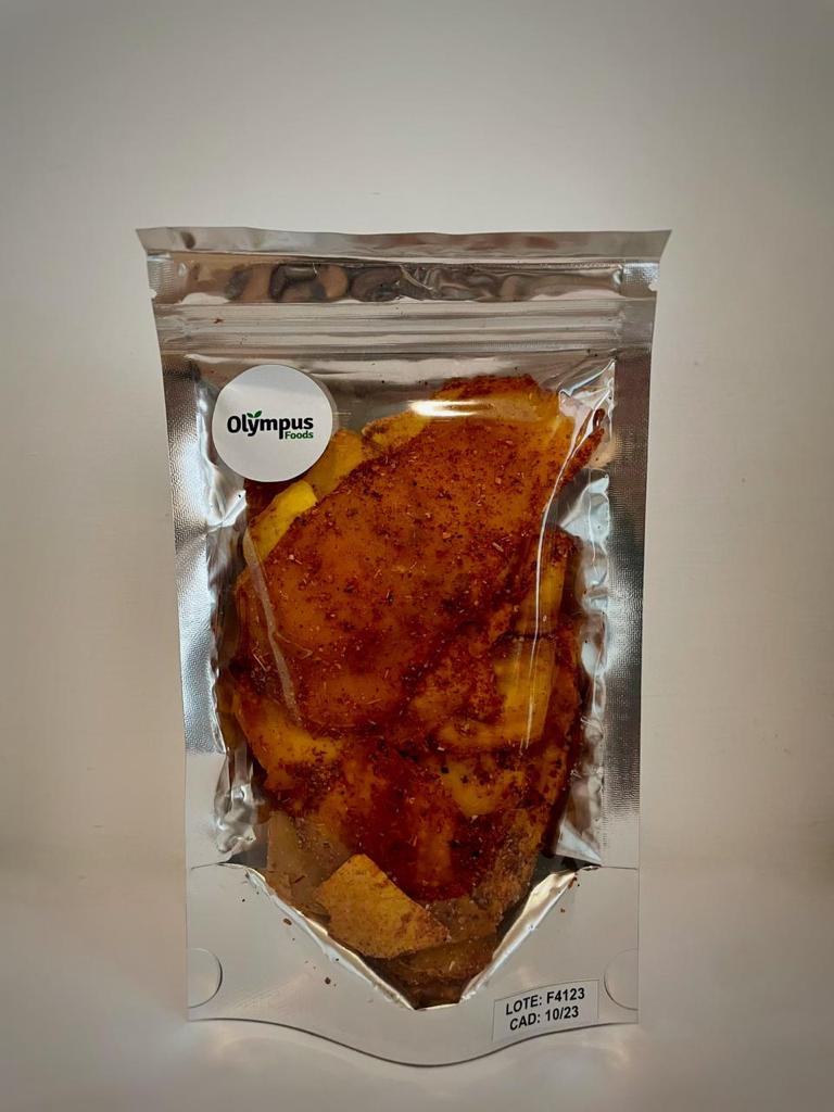 Mango deshidratado con chile - 65 gramos