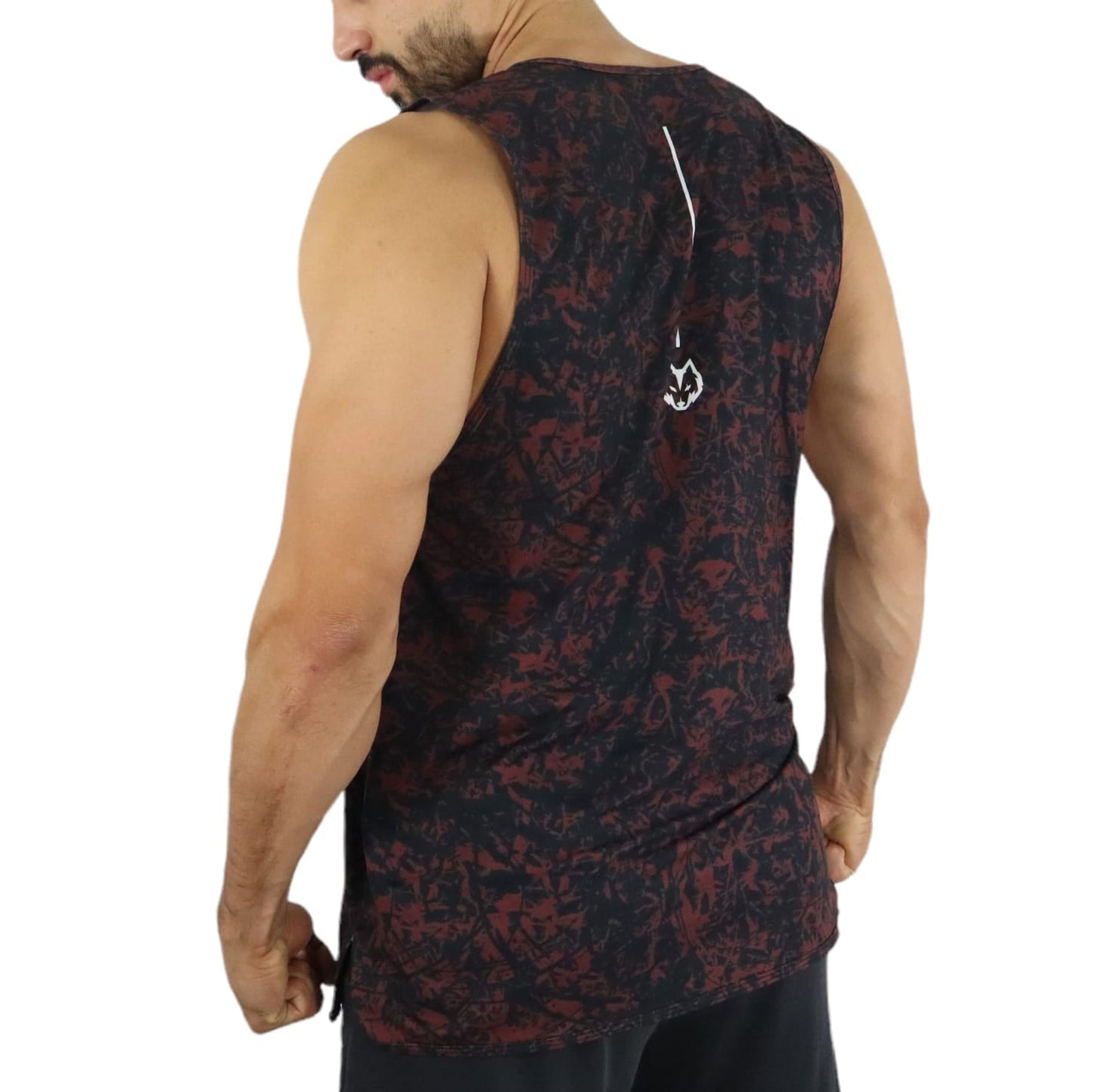 Tank Top Bad wolf - Rojo Jaspe