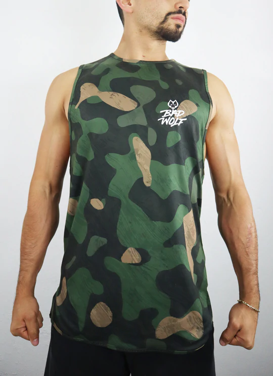 Tank Top Bad Wolf - Militar