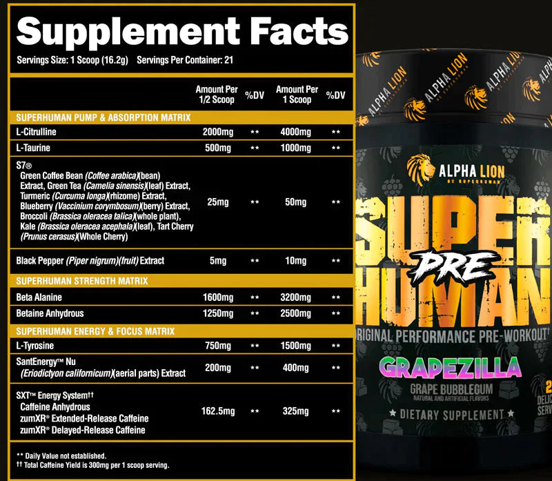 Super Human PRE - 21 Servicios