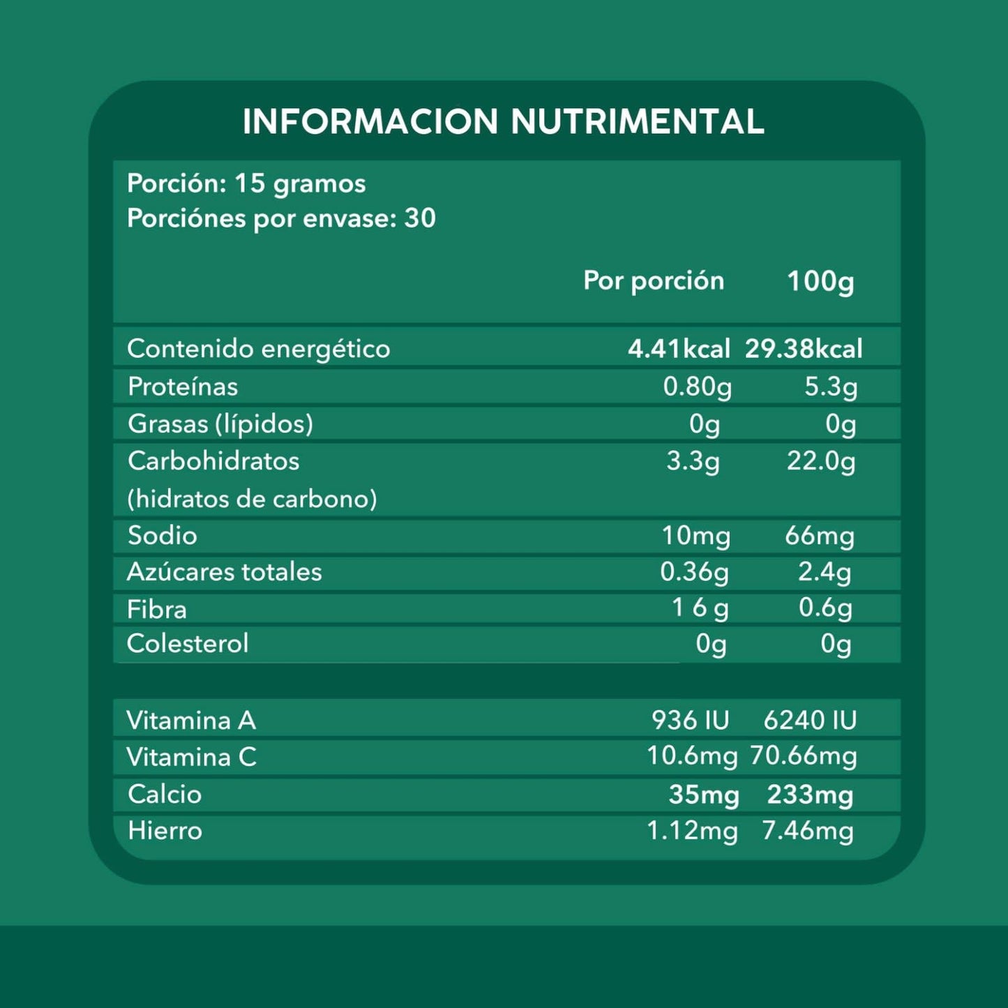 Jugo verde - 450 gr