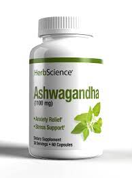ASHWAGANDHA 1100 MG 30 SERV