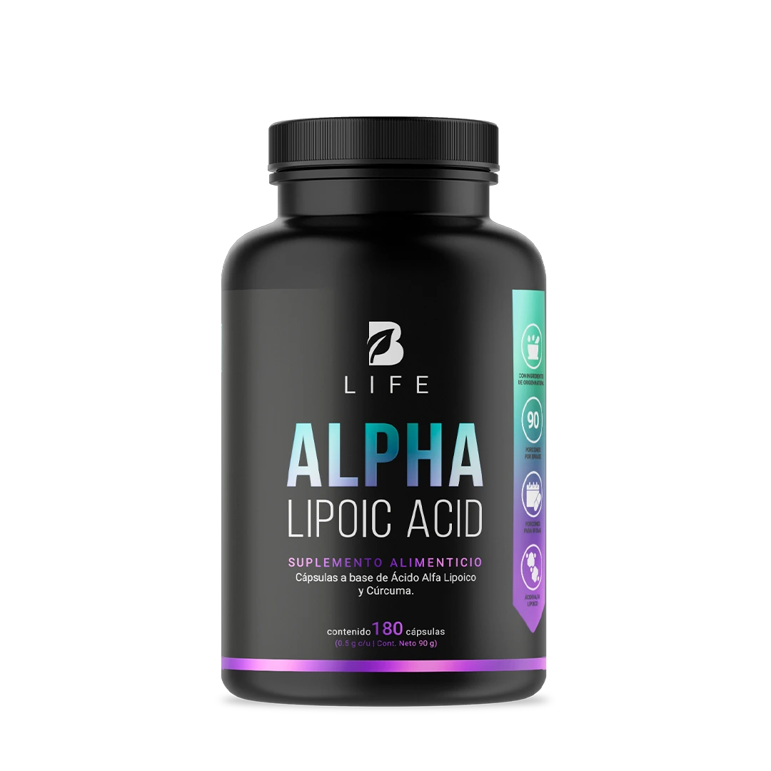 ALPHA LIPOIC ACID 180 CAPSULAS B LIFE