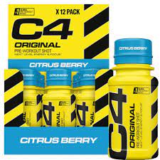 C4 ENERGY SHOT 12 PACK