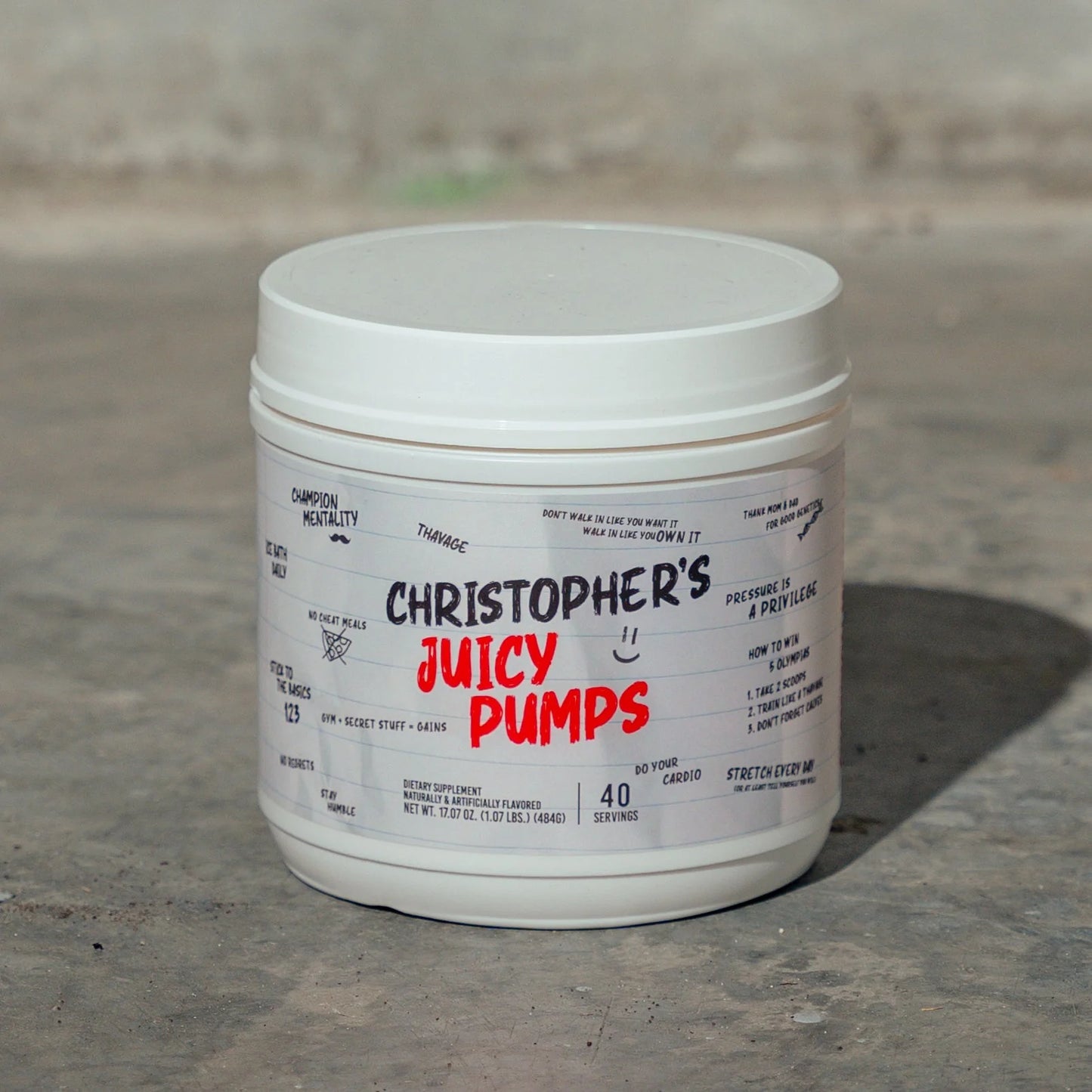 CBUM RAW CHIRSTOPHERS JUICY PUMPS