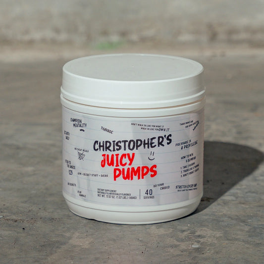 CBUM RAW CHIRSTOPHERS JUICY PUMPS