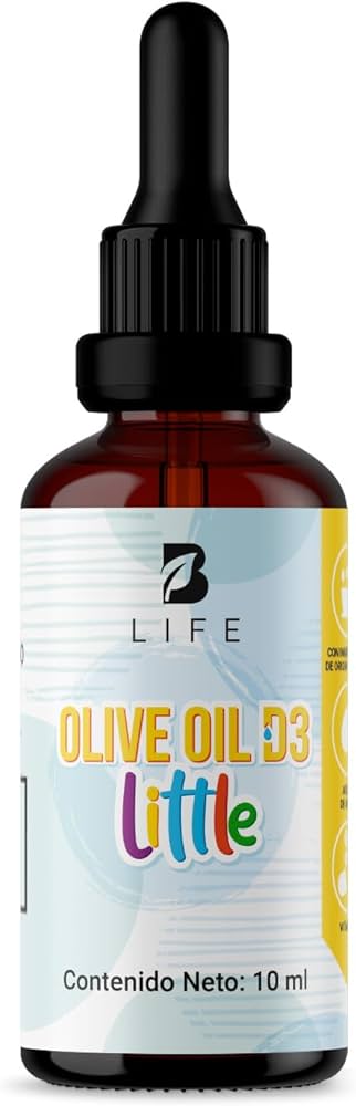 OLIVE OIL VITAMINA D3 KIDS 400 UI B LIFE