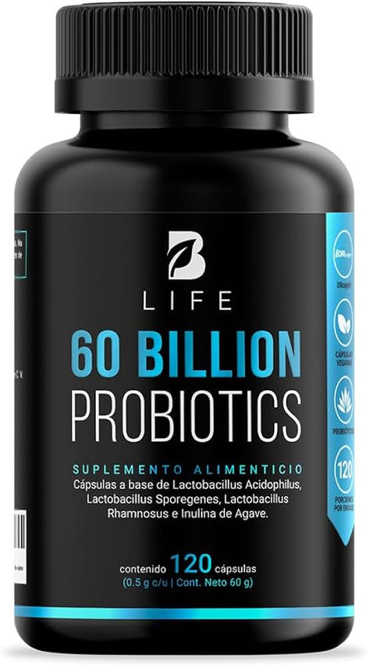 PROBIOTICOS 60 BILLONES 120 CAPS B LIFE