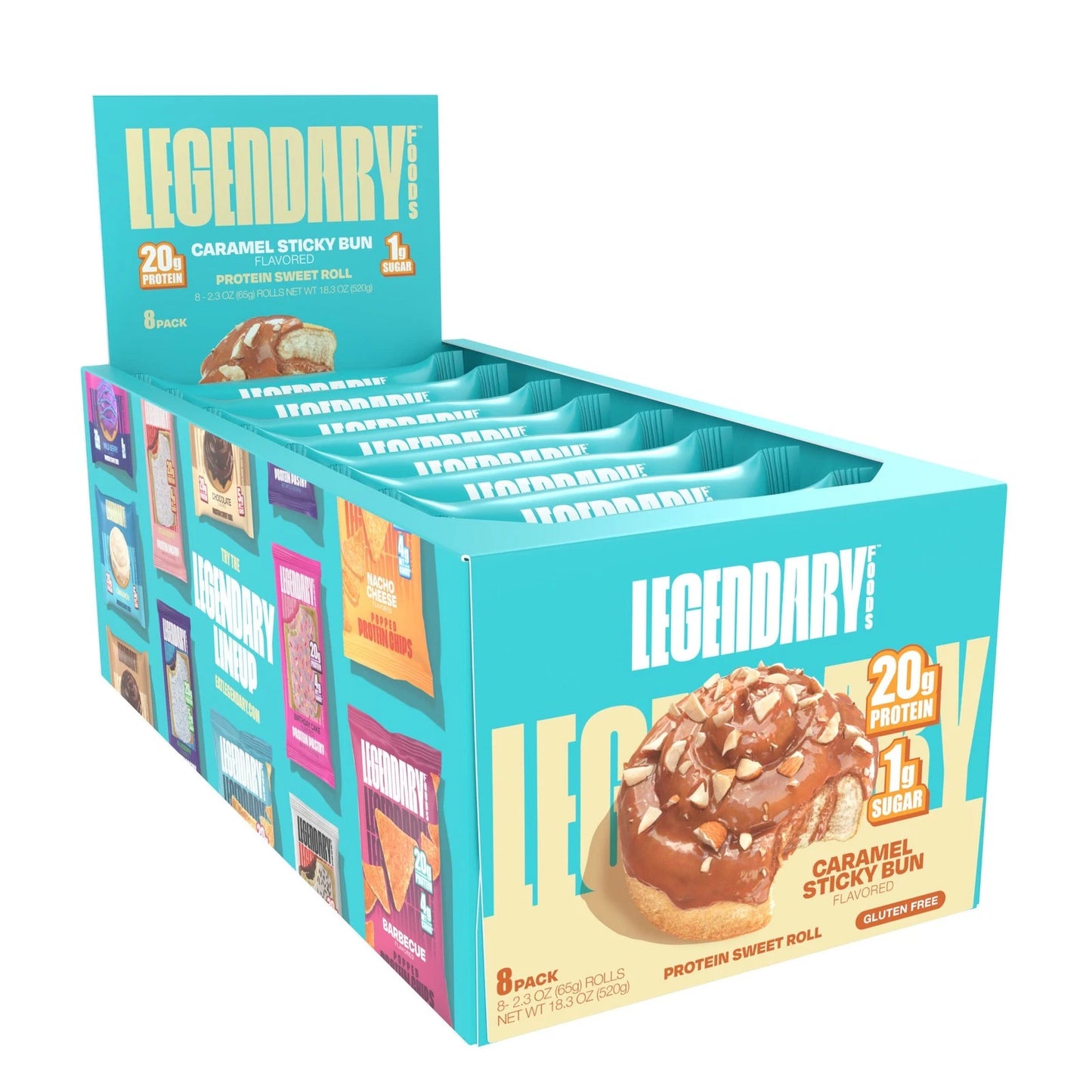 LEGENDARY SWEET ROLLS 8PACK