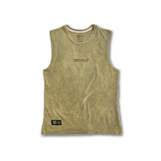 BADWOLF TANK TOP CAMEL DESLAVADA 1% BETTER