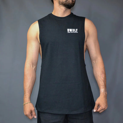 TANK TOP NEGRA BWOLF