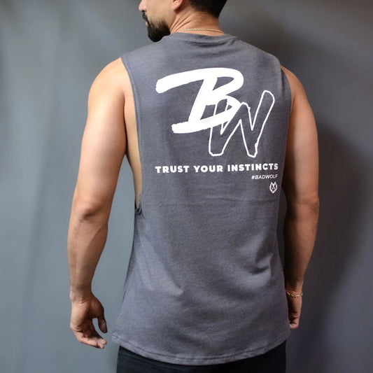 TANK TOP GRIS BWOLF