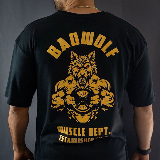 OVERSIZE NEGRA WOLF