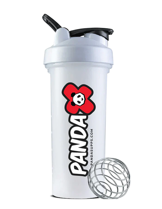 SHAKER PANDA HEAD 20 OZ WHITE
