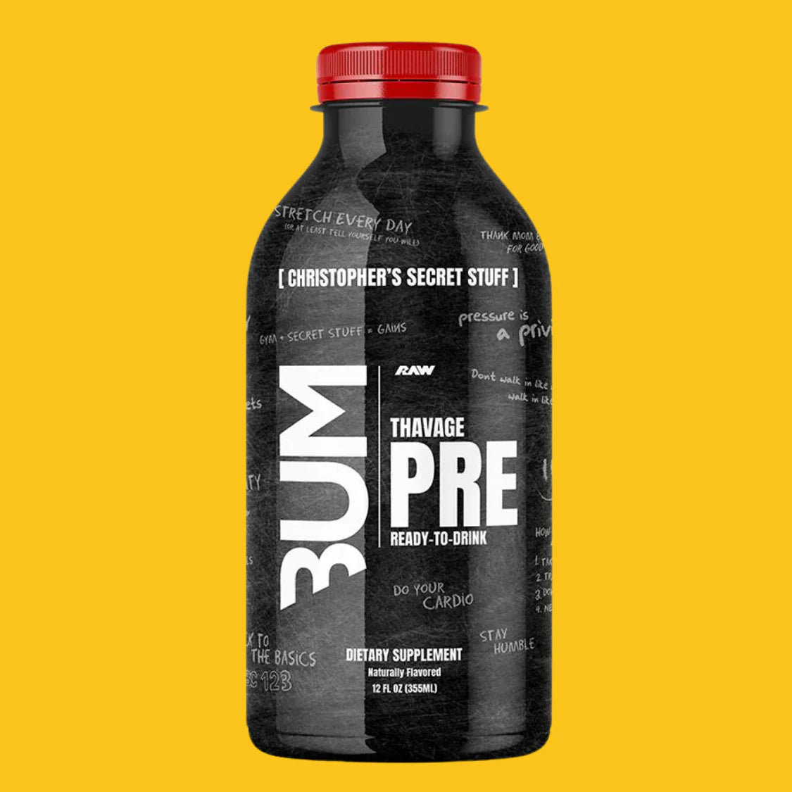 RAW CBUM THAVAGE DRINK 12 PACK
