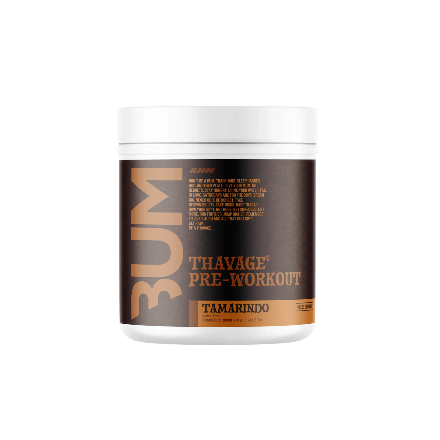 CBUM THAVAGE PWO 40SERV. TAMARINDO