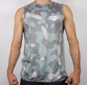 Tank Top Bad Wolf - Militar Claro