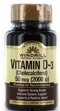 WHP VITAMIN D3 2000 IU 50 MCG - 100 SOFTGELS