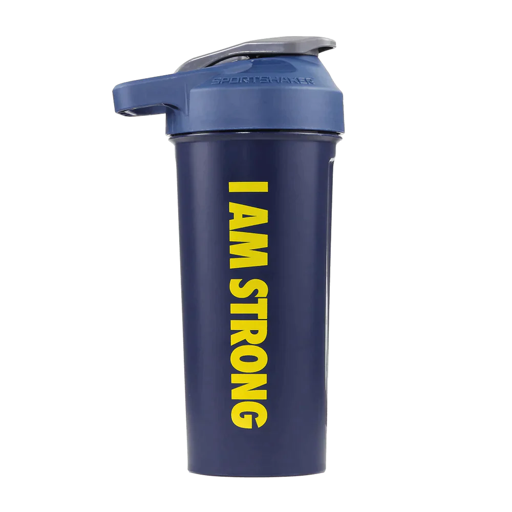 Shaker MHP I AM STRONG - 20 OZ Azul