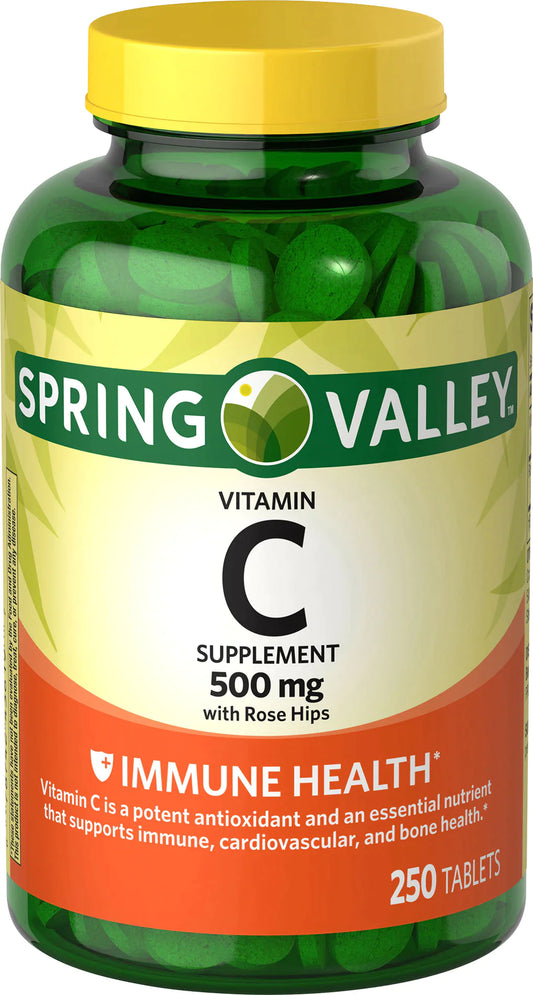 VITAMIN C 500MG 250 TABLETS