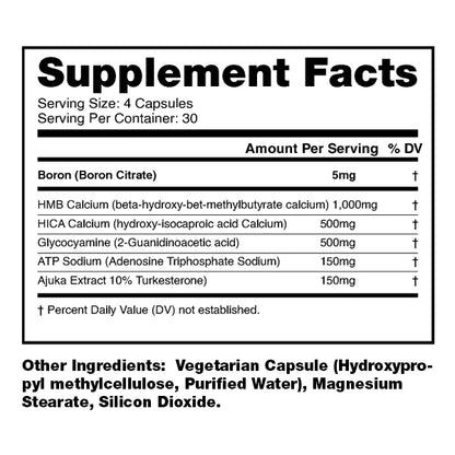 Hydra High Potency - Anabolico Natural 120 caps