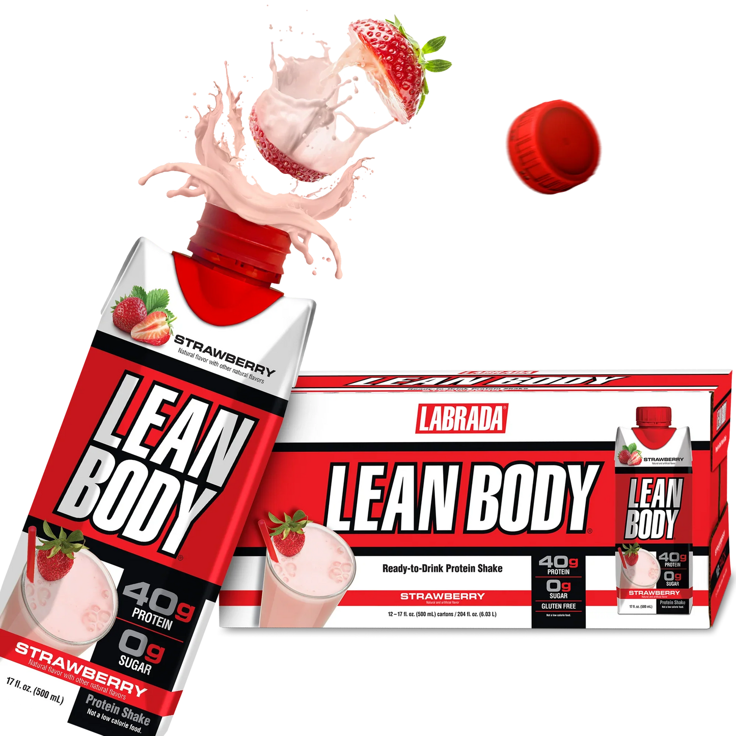 Lean Body 17 oz - 12 packs