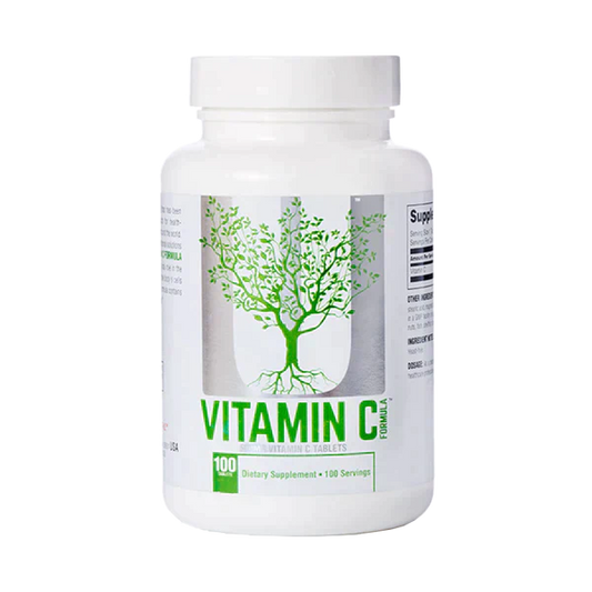 VITAMINA C 1000 MG UNIVERSAL- 100 TABLETAS