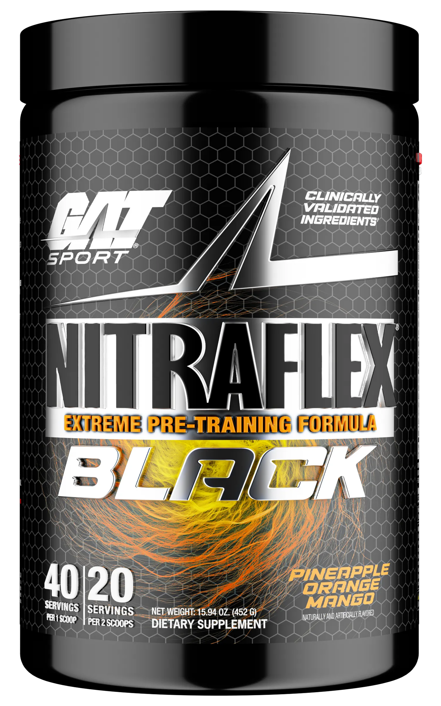 NITRAFLEX BLACK 20 SERVS
