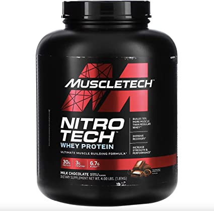 NITRO-TECH WHEY PROTEIN 4 LBS