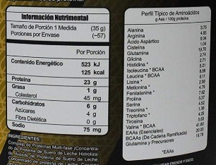Full Protein costal / bolsa - 10 lbs